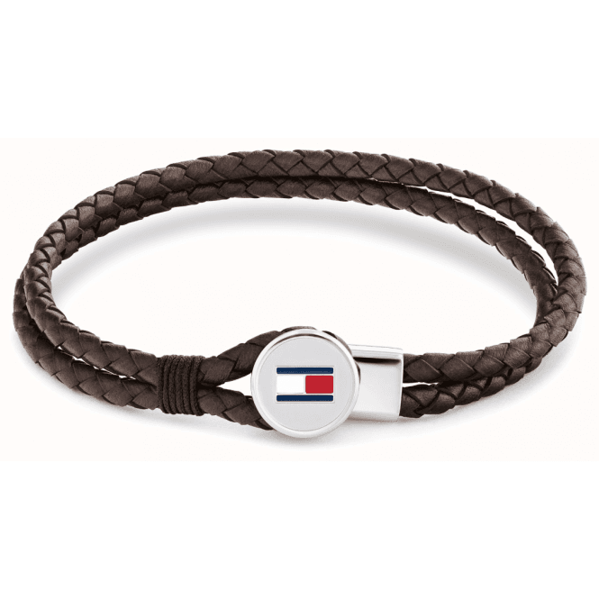 Men's Bruce Brown Leather Bracelet 