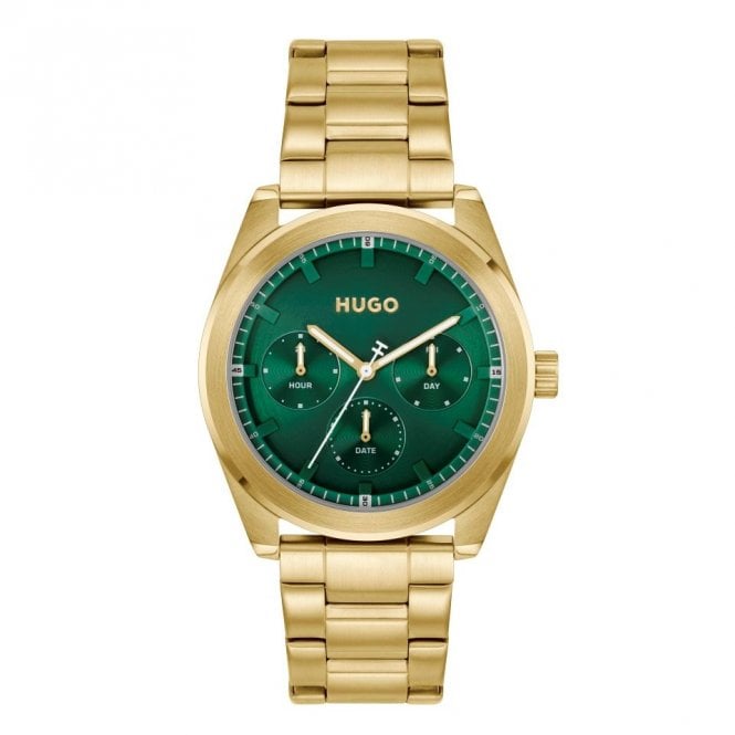 Men's Gold Plated BRIGHT Watch