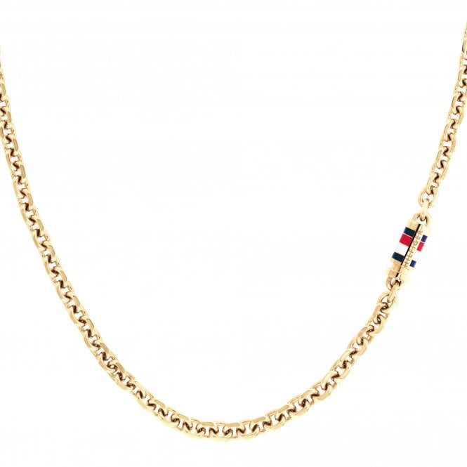 Men's Gold Plated Bruce Necklace