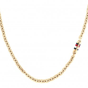 Men's Gold Plated Bruce Necklace