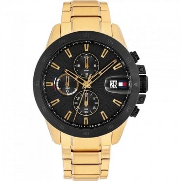 Men's Gold Plated Chronograph Jameson Watch