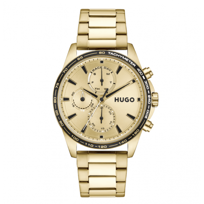 Men's Gold Plated Drift Watch