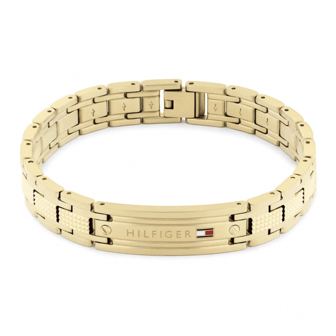 Men's Gold Plated Oxford Bracelet