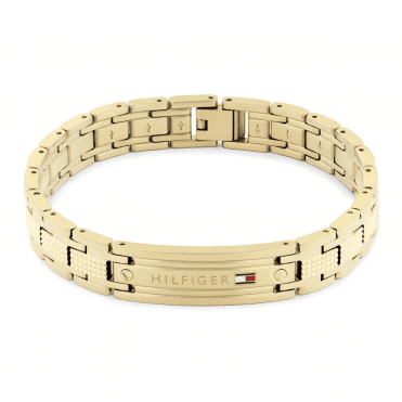 Men's Gold Plated Oxford Bracelet
