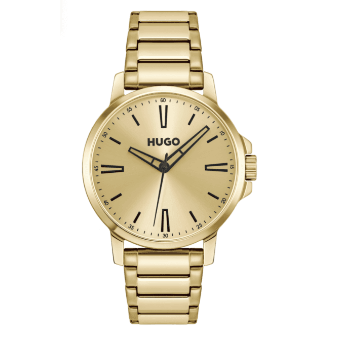 Men's Gold Plated SMOOTH Watch