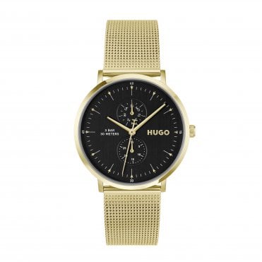 Men's Gold Plated STYLE Watch