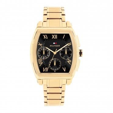 Men's Gold Plated TH Oxford Watch