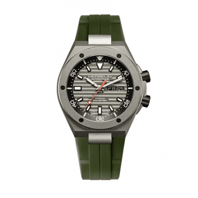 Men's Green FKM Rubber Cap Camarat Automatic Watch