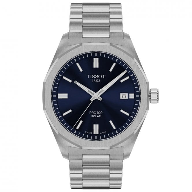 Men's Stainlees Steel PRC 100 Solar 39mm Watch