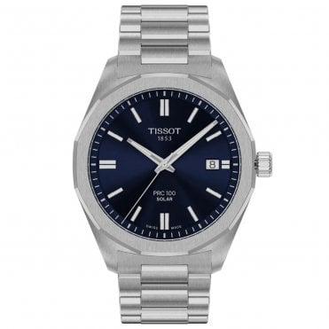 Men's Stainlees Steel PRC 100 Solar 39mm Watch
