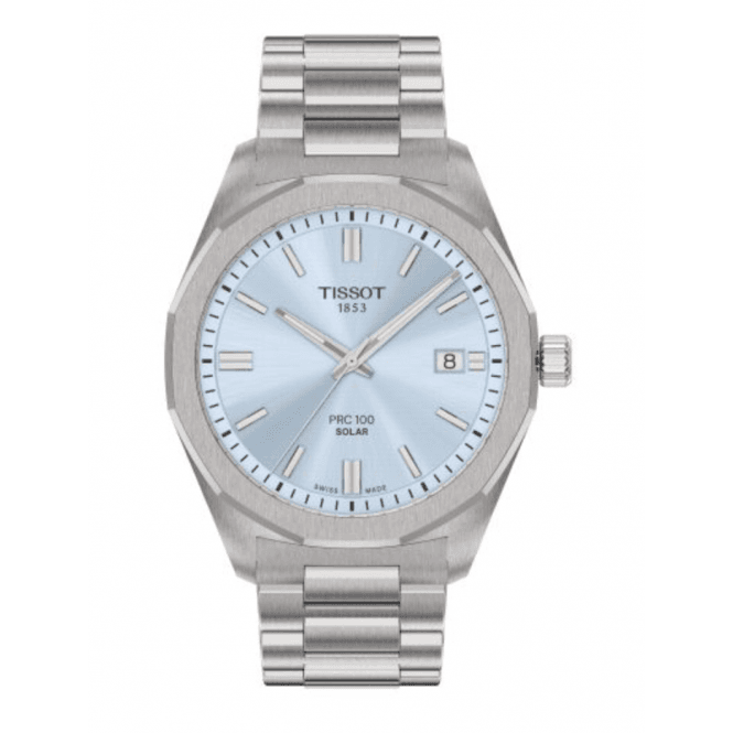 Men's Stainlees Steel PRC 100 Solar 39mm Watch