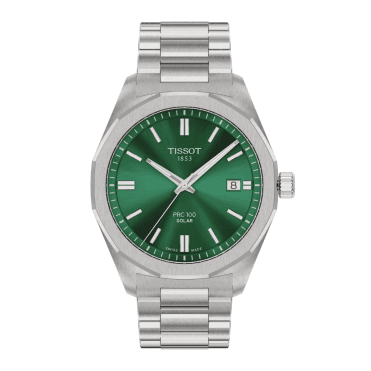 Men's Stainlees Steel PRC 100 Solar 39mm Watch