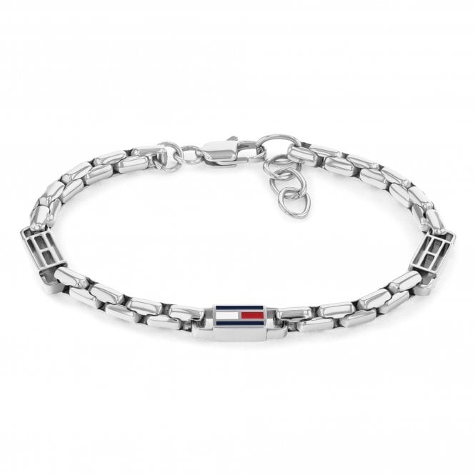 Men's Stainless Steel 3D Flag Bracelet