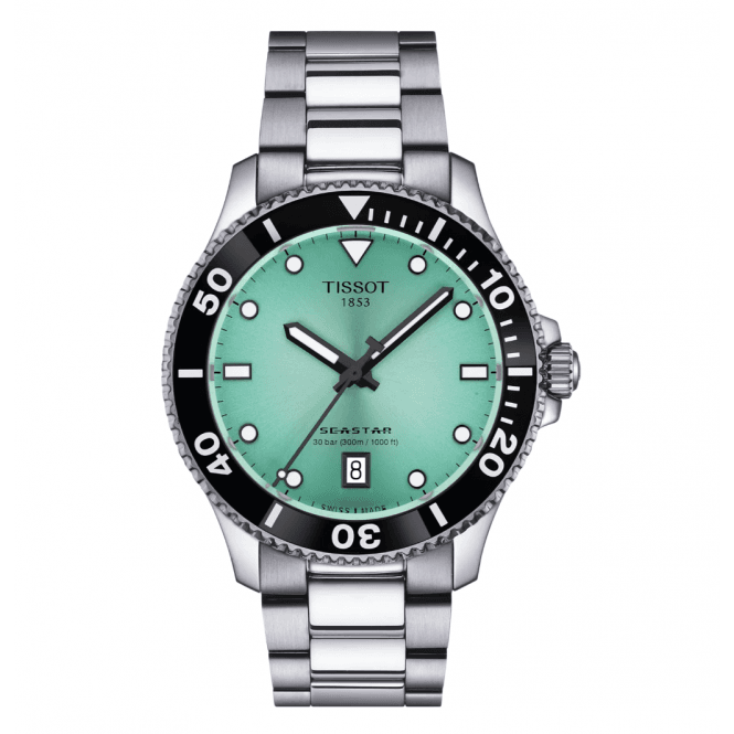 Men's Stainless Steel 40mm Seastar 1000 Watch