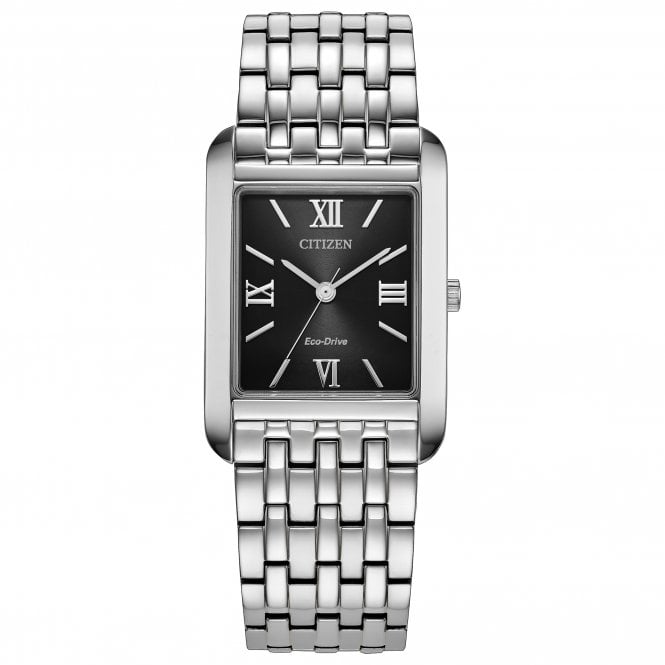 Men's Stainless Steel Addysen Eco-Drive Watch