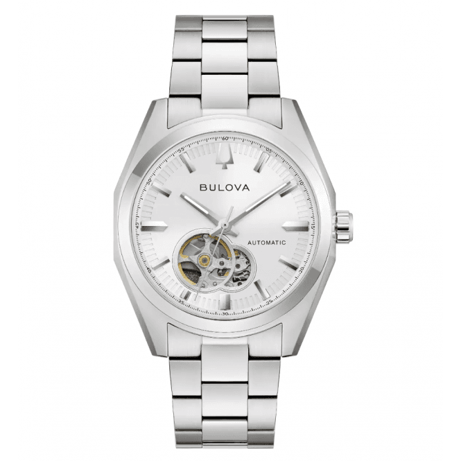 Men's Stainless Steel Automatic Surveyor Watch