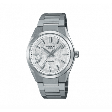 Men's Stainless Steel Automatic White Dial Watch 