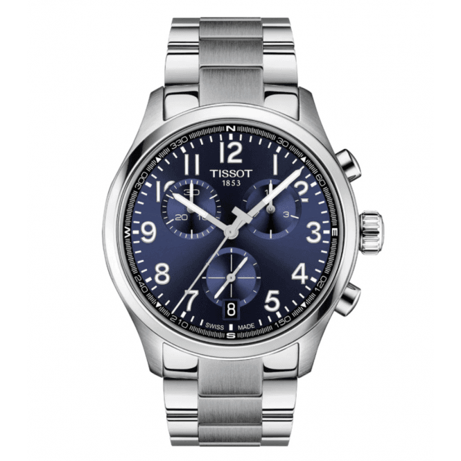 Men's Stainless Steel Chrono L Watch