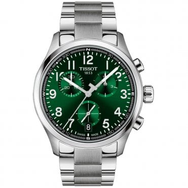 Men's Stainless Steel Chrono L Watch
