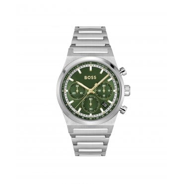 Men's Stainless Steel Chronograph Candor Watch