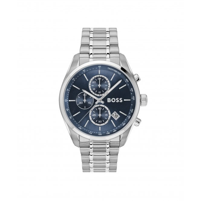 Men's Stainless Steel Chronograph Grand Prix Watch