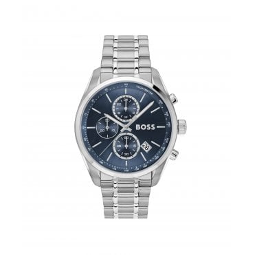 Men's Stainless Steel Chronograph Grand Prix Watch
