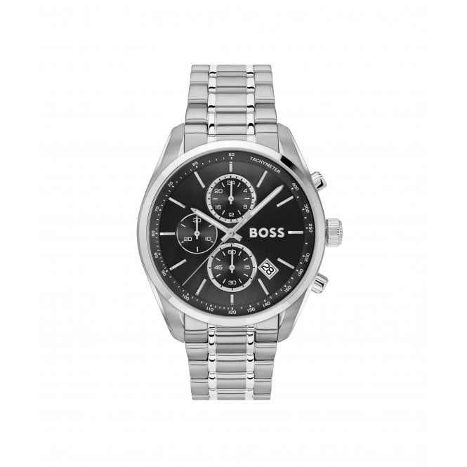Men's Stainless Steel Chronograph Grand Prix Watch