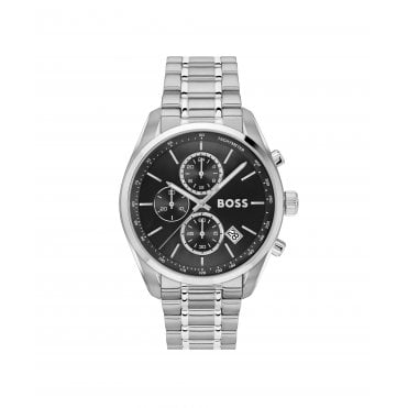 Men's Stainless Steel Chronograph Grand Prix Watch
