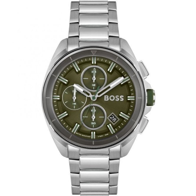 Men's Stainless Steel Chronograph Volane Watch