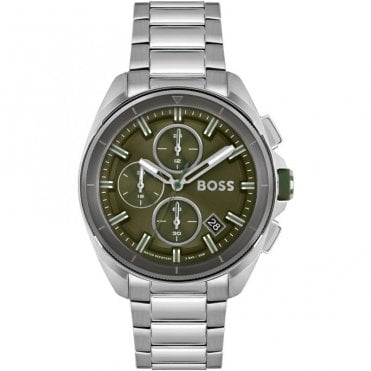 Men's Stainless Steel Chronograph Volane Watch