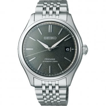 Men's Stainless Steel Classic Series 'Sensaicha' Automatic Watch
