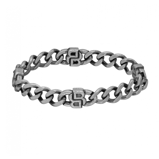 Men's Stainless Steel Double B Bracelet 