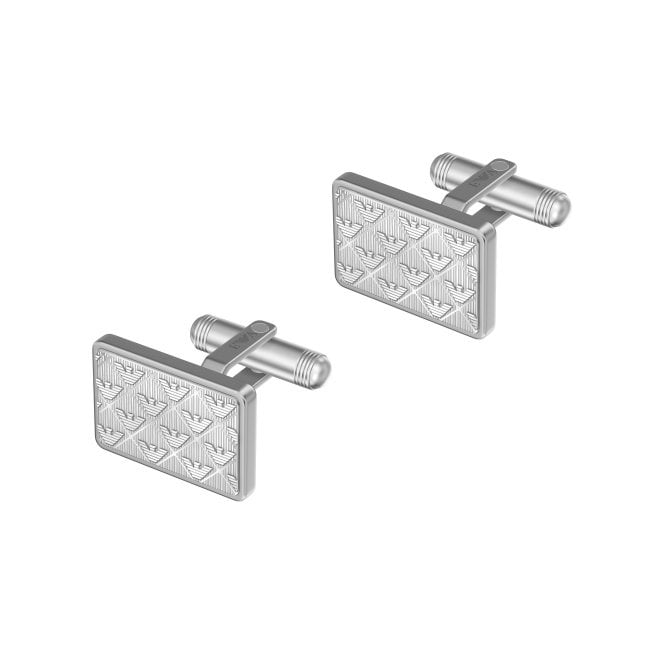 Men's Stainless Steel Eagle Duality Cufflinks