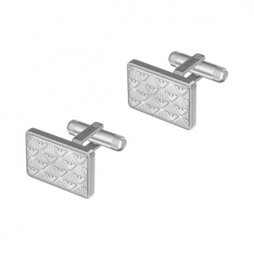 Men's Stainless Steel Eagle Duality Cufflinks