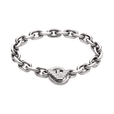 Men's Stainless Steel Eagle Logo Bracelet 