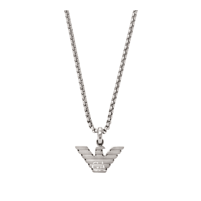 Men's Stainless Steel Eagle Logo Chain 