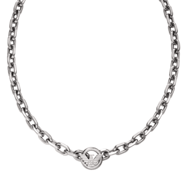 Men's Stainless Steel Eagle Logo 