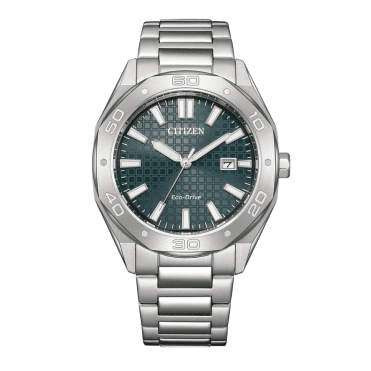 Men's Stainless Steel Eco-Drive Watch 