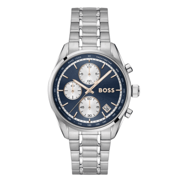 Men's Stainless Steel Grand Prix Touring Watch