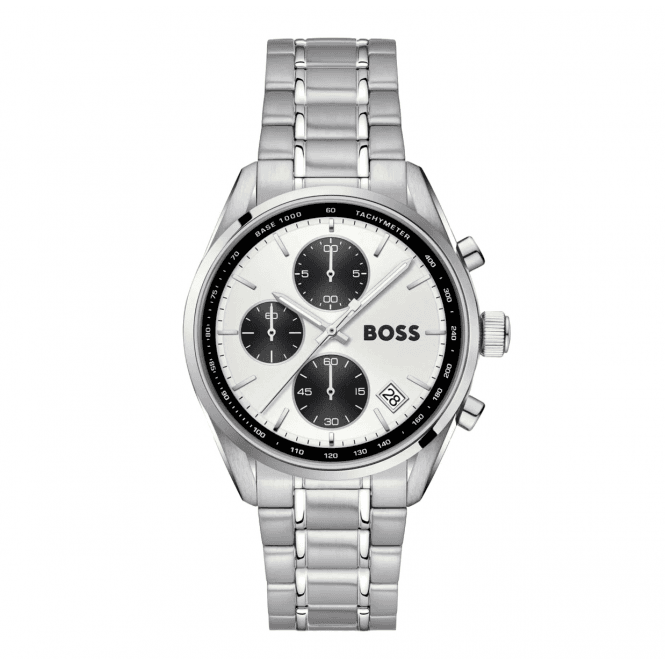 Men's Stainless Steel Grand Prix Touring Watch