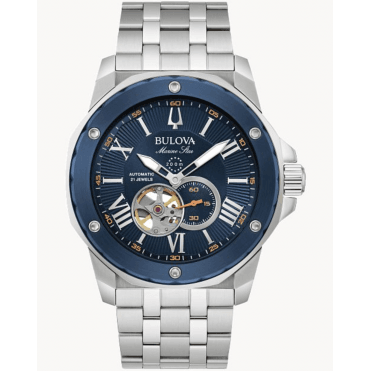 Men's Stainless Steel Marine Star Watch