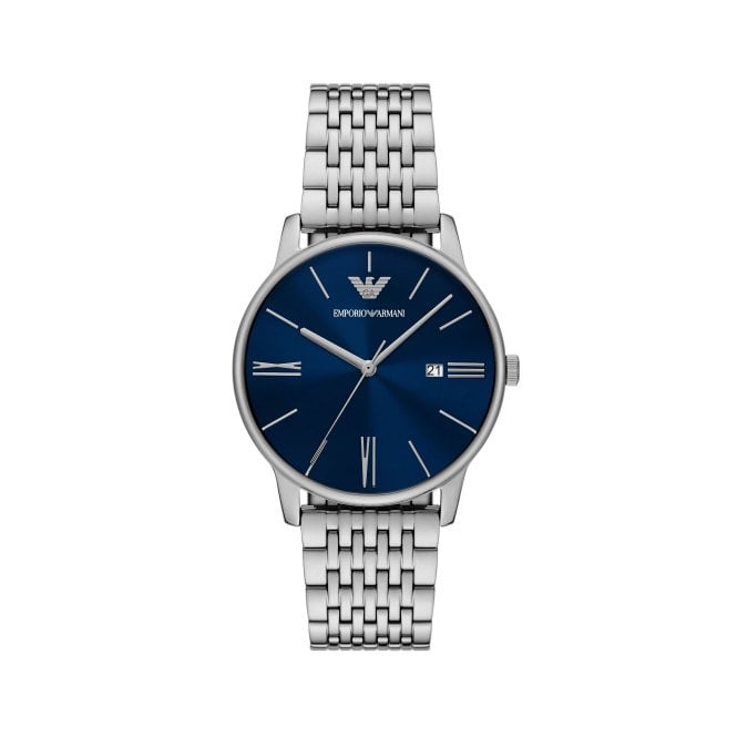 Men's Stainless Steel Minimalist Watch