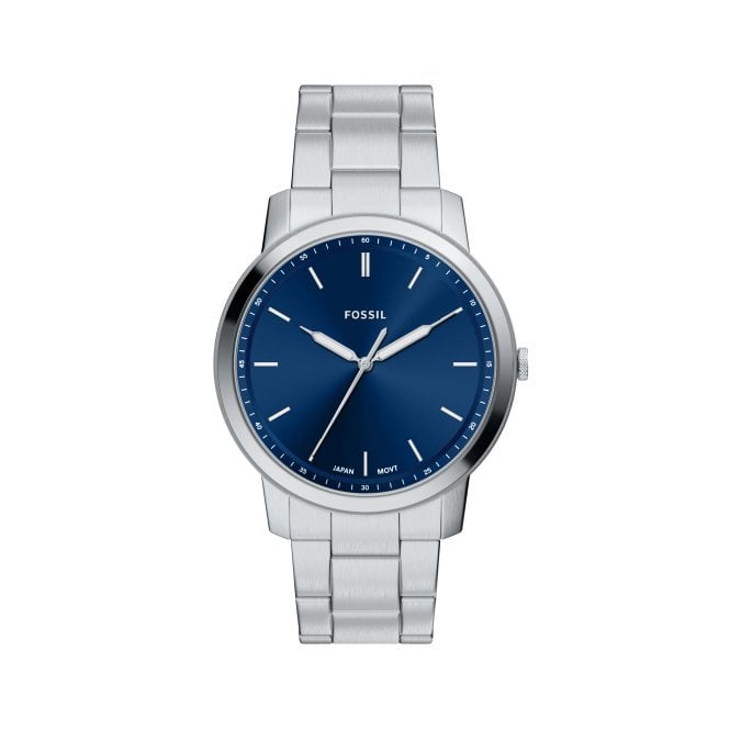 Men's Stainless Steel Minimalist Watch