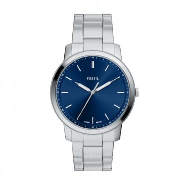 Men's Stainless Steel Minimalist Watch