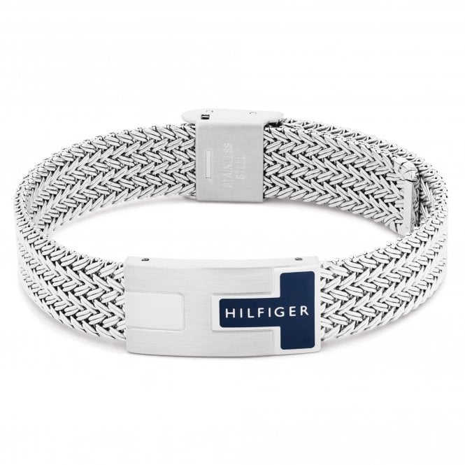 Men's Stainless Steel Nautical Mesh Bracelet 