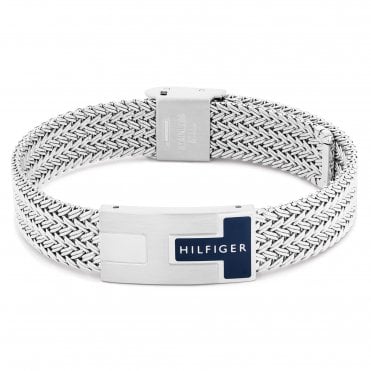 Men's Stainless Steel Nautical Mesh Bracelet 