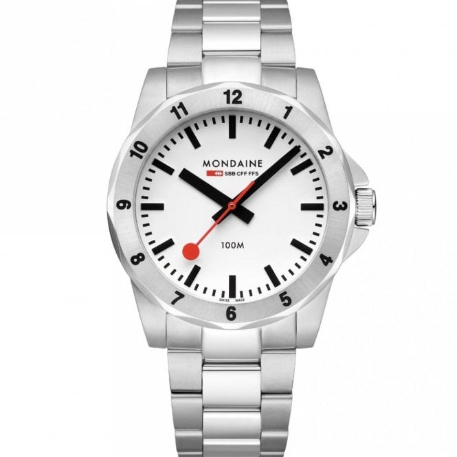 Men's Stainless Steel Numeri 42mm Watch