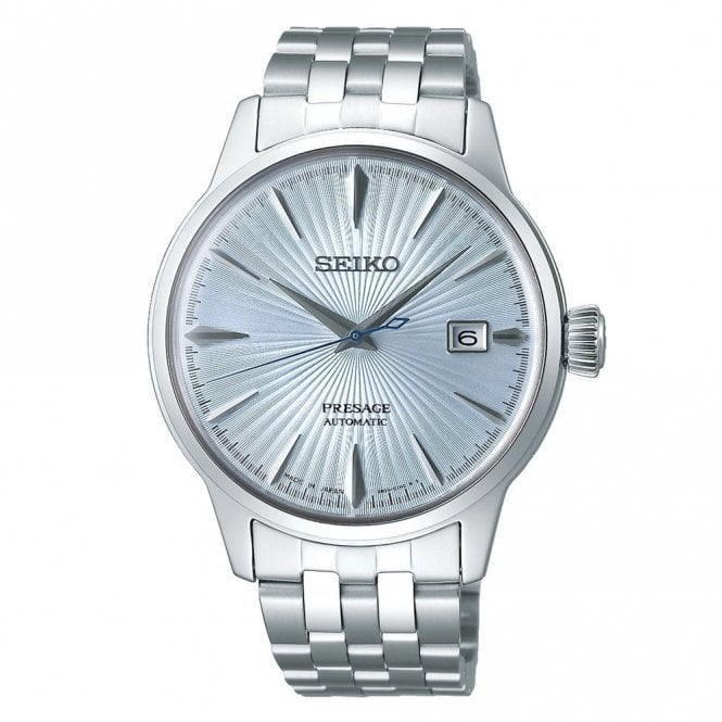 Men's Stainless Steel Presage Sky Diving Automatic Watch