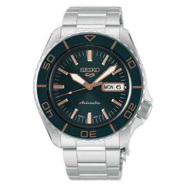 Men's Stainless Steel SKX Tweed Green Automatic Watch
