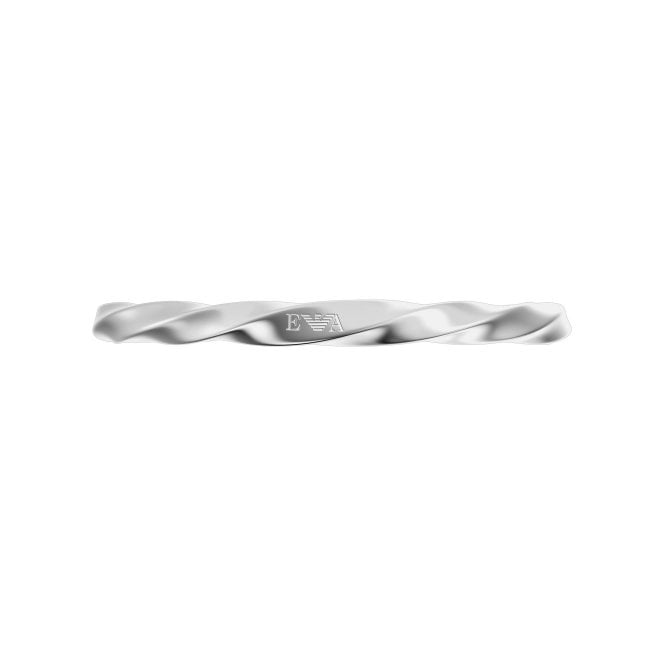 Men's Stainless Steel Twisted Bangle